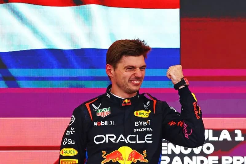 Verstappen fica em 5º no GP de Las Vegas e conquista tetracampeonato de Fórmula 1