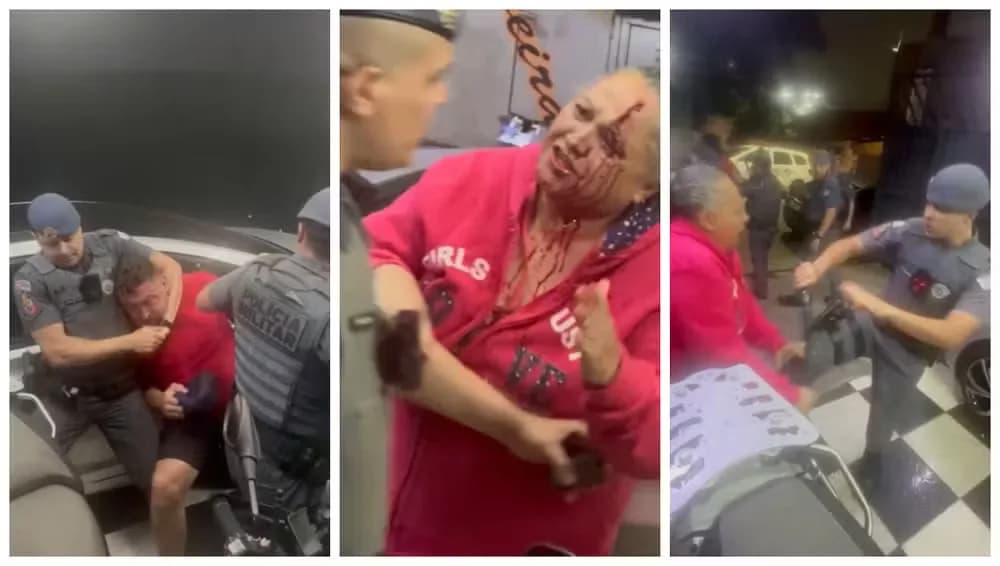 VÍDEO: PMs agridem idosa e homem em Barueri (SP): “Cena de terror”, diz vítima