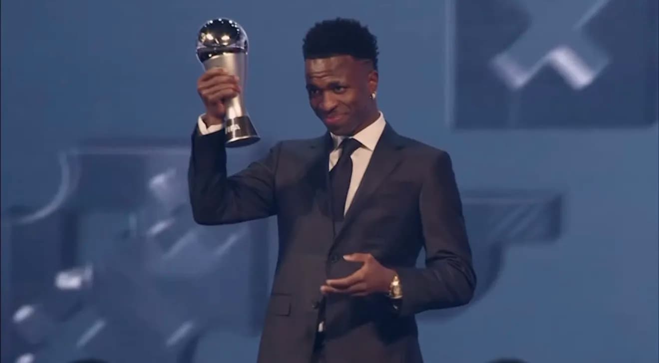 The best: Vinicius Jr. é eleito o melhor do mundo; Marta ganha prêmio em sua homenagem
