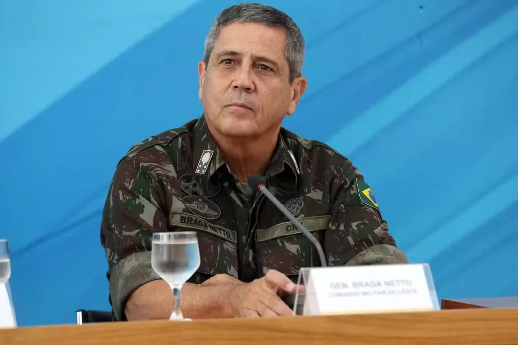 PF prende general Braga Netto, ex-vice de Bolsonaro, por obstrução à justiça