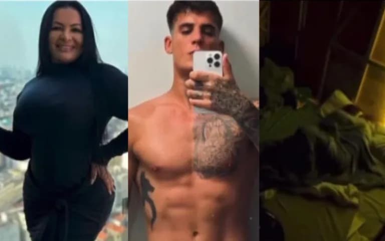 VÍDEO: Amazonense movimenta o edredom com ex-padrasto de Neymar no rancho Maia