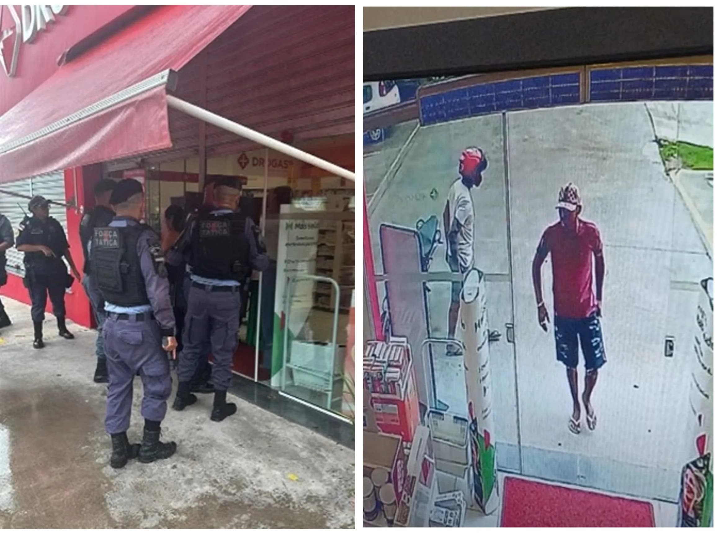 Drogaria é assaltada no bairro Planalto e criminosos fazem clientes reféns