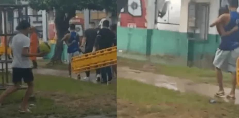 Crianças são atingidas por raio em Manacapuru