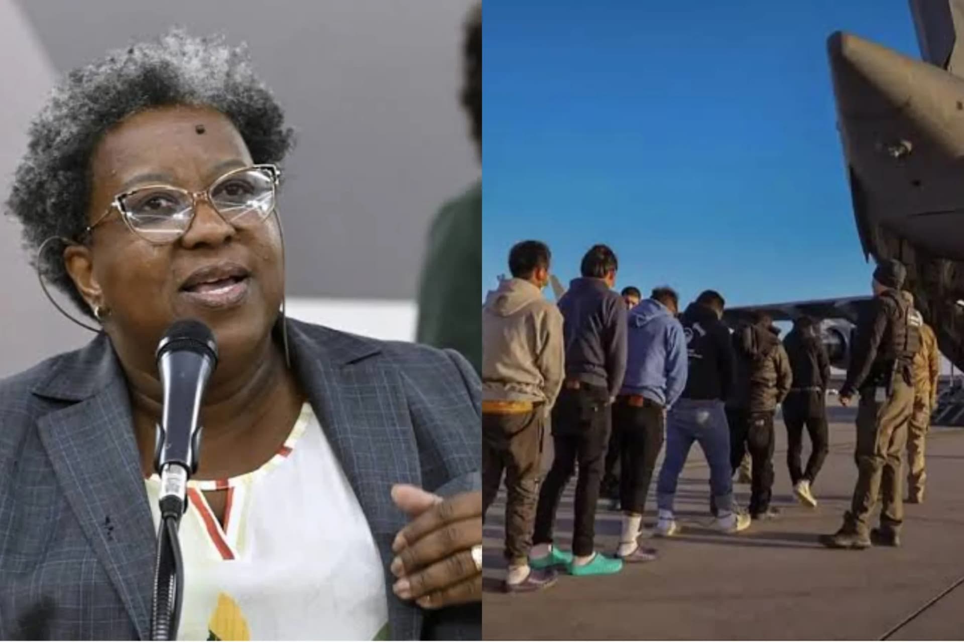 Ministra propõe posto humanitário para receber brasileiros deportados dos EUA