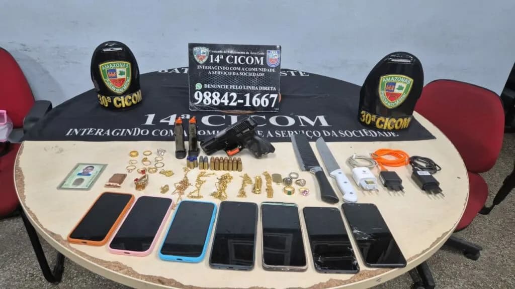 Criminosos são presos após assalto violento a uma família em Manaus; irmão de vítima está envolvido