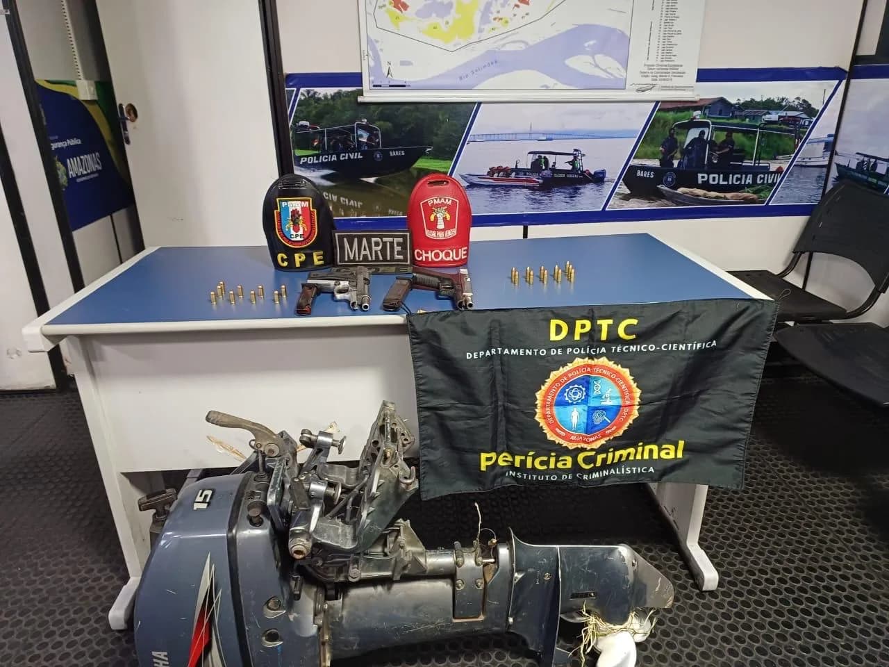 Tripulação de barco pesqueiro é feita refém após serem confundidos com traficantes no AM