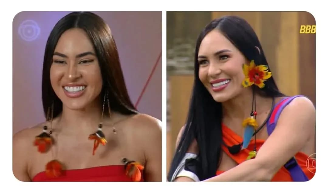 Arleane é acusada de imitar Isabelle Nogueira no BBB25
