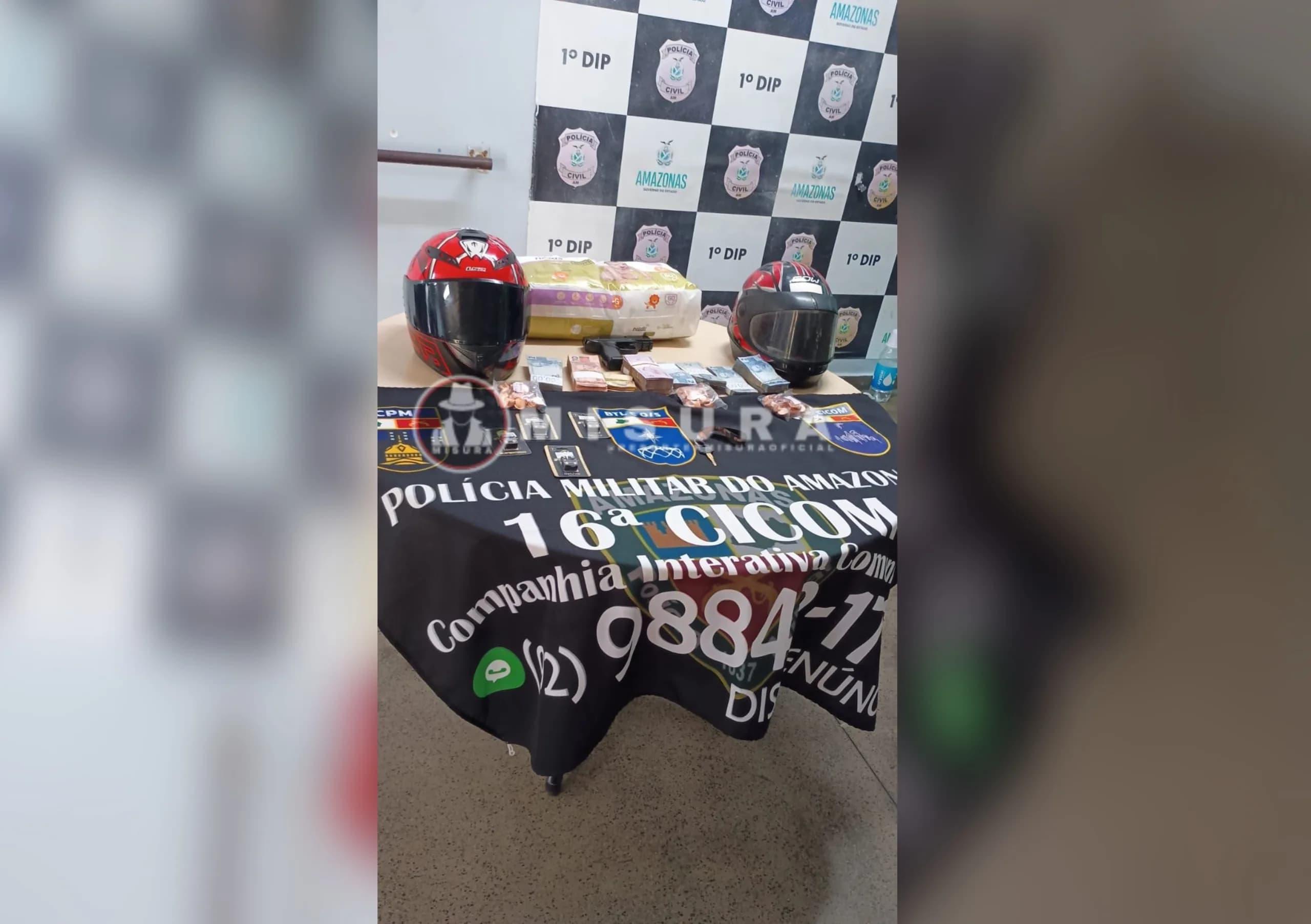 Homem é preso após assalto a drogaria no Adrianópolis em Manaus