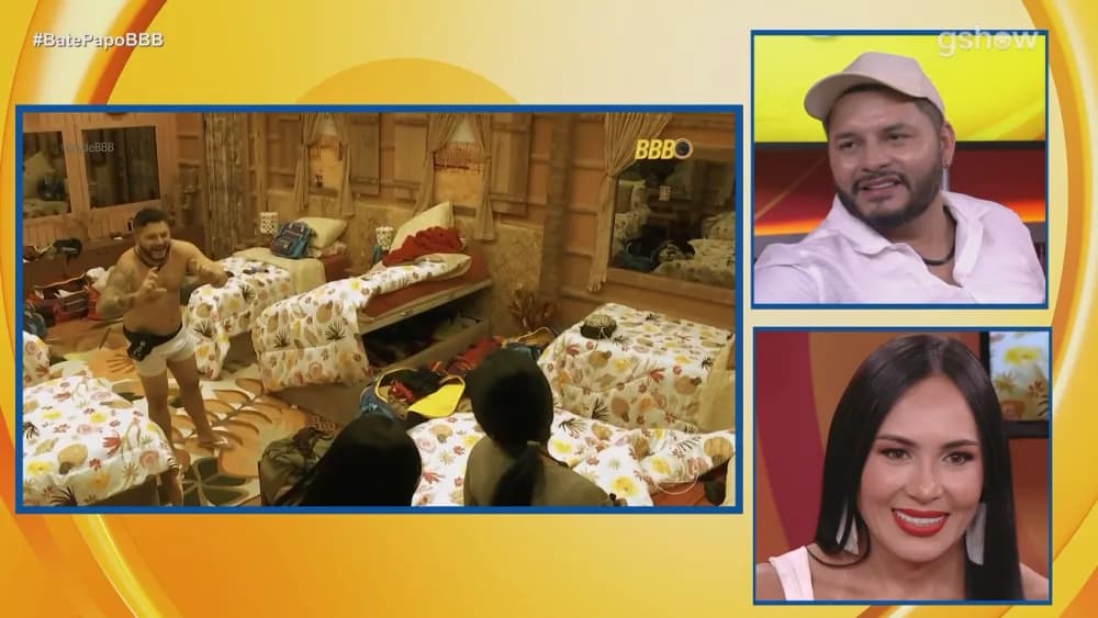 BBB 25: Veja a reação de Marcelo e Arleane à polêmica com Gracyanne Barbosa após eliminação