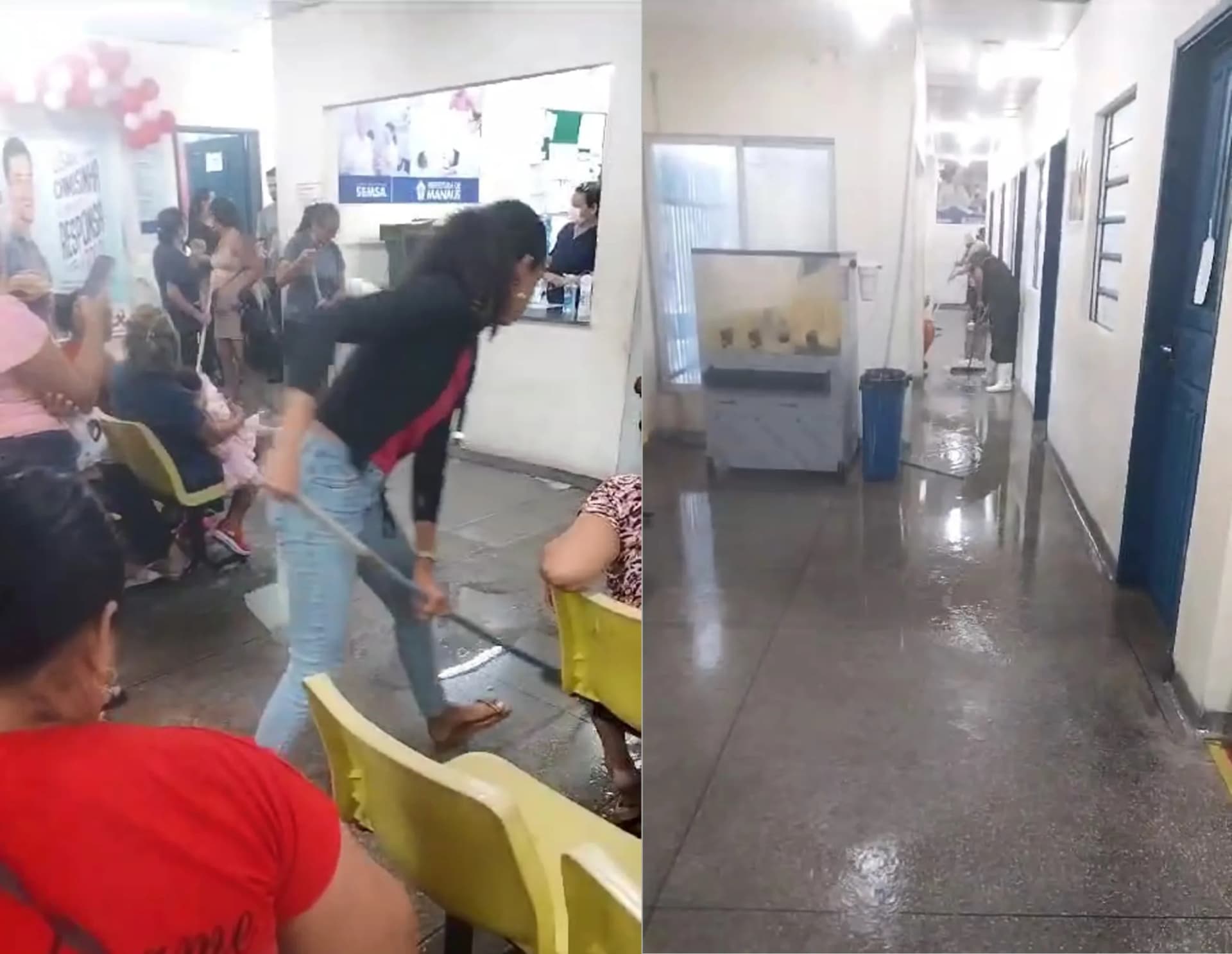 UBS alaga com forte chuva na Zona Leste de Manaus