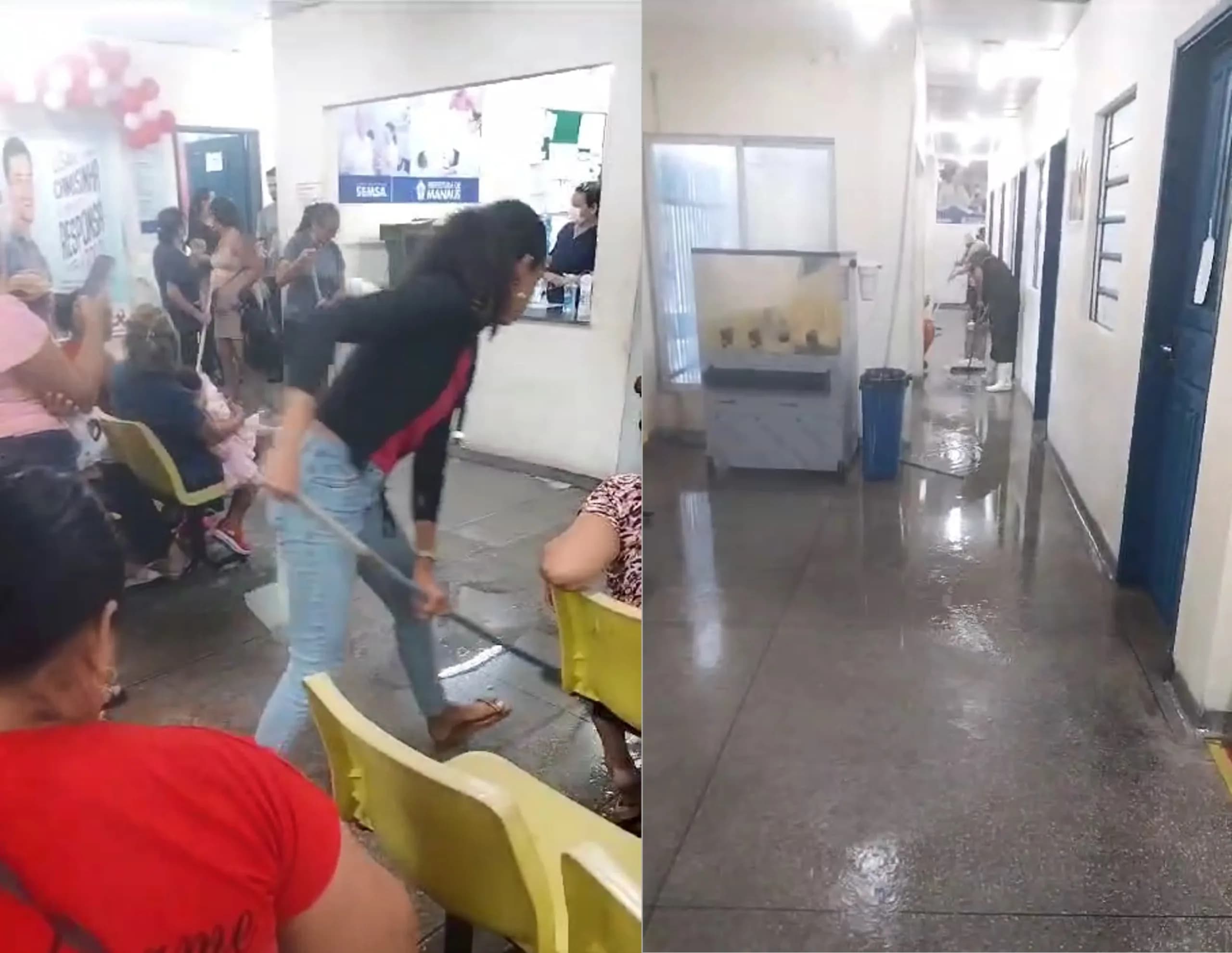 UBS alaga com forte chuva na Zona Leste de Manaus