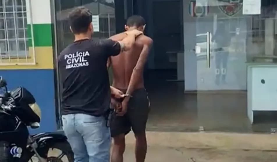 Com ficha criminal extensa, suspeito é preso após furtar dinheiro do pão de criança no Amazonas