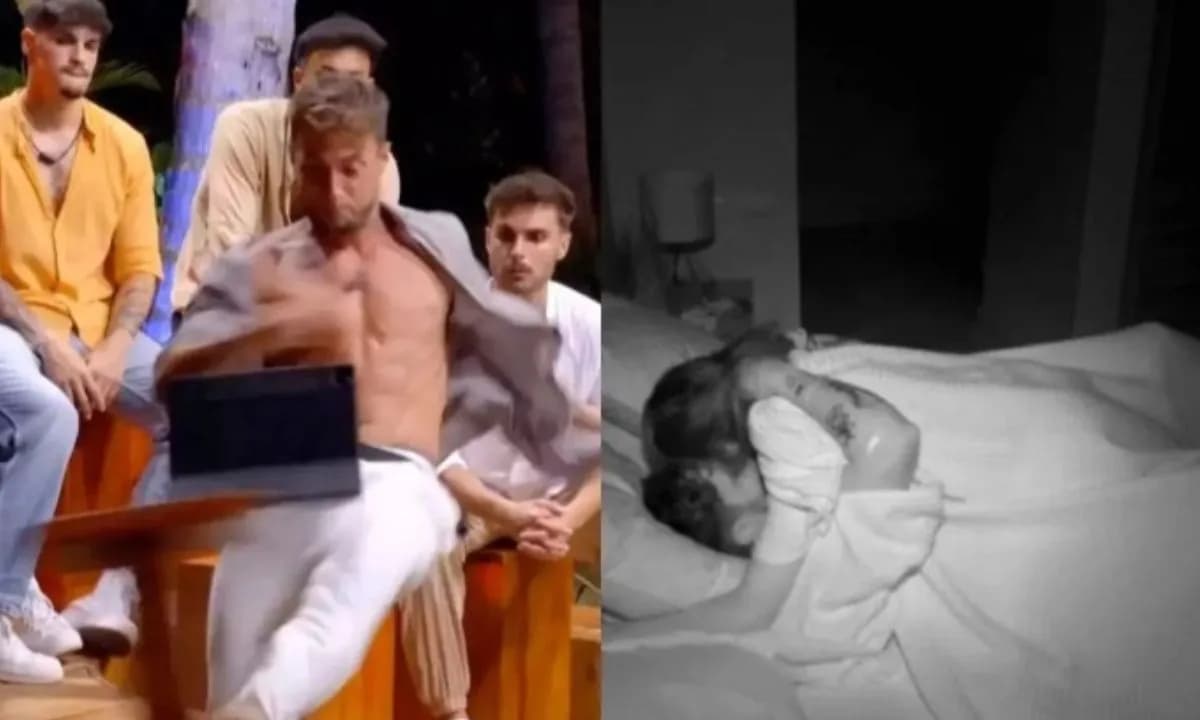 GATILHO: Participante de reality surta ao ver namorada na cama com outro ao vivo