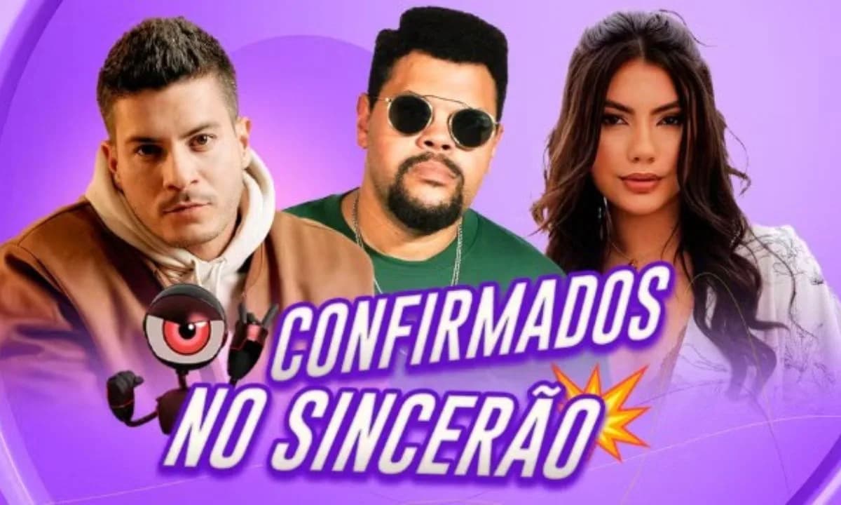 BBB25: Sincerão desta noite contará com três ex-BBB, mas sem Davi Brito