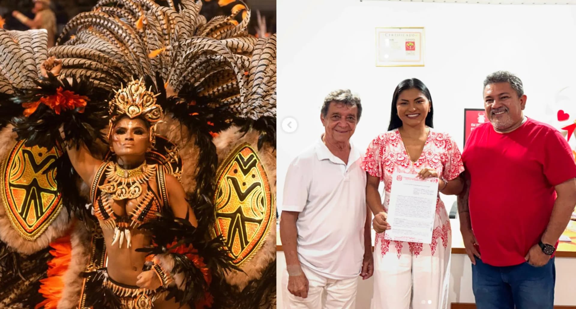 Edilene Tavares deixa cargo de Rainha do Folclore do Boi Garantido