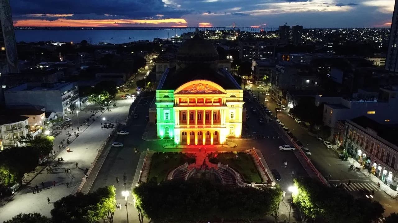 Teatro Amazonas vira Patrimônio Mundial pela Unesco
