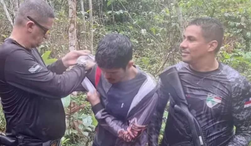 Homem é resgatado após se perder em uma área de mata em Manacapuru