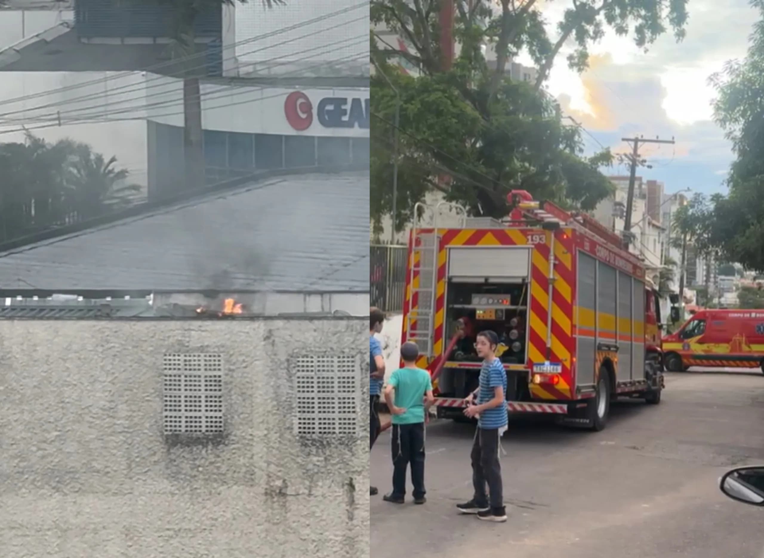 Incêndio é registrado em restaurante no Adrianópolis em Manaus