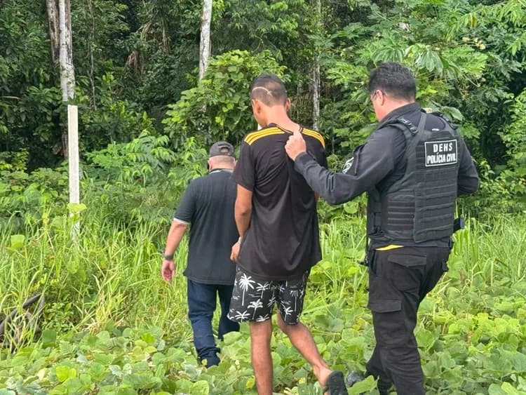VÍDEOS: Ossada humana encontrada no Jorge Teixeira pode ser de jovem sequestrado em Manaus