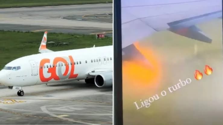 Avião da Gol colide com pássaro e retorna a Brasília após decolagem
