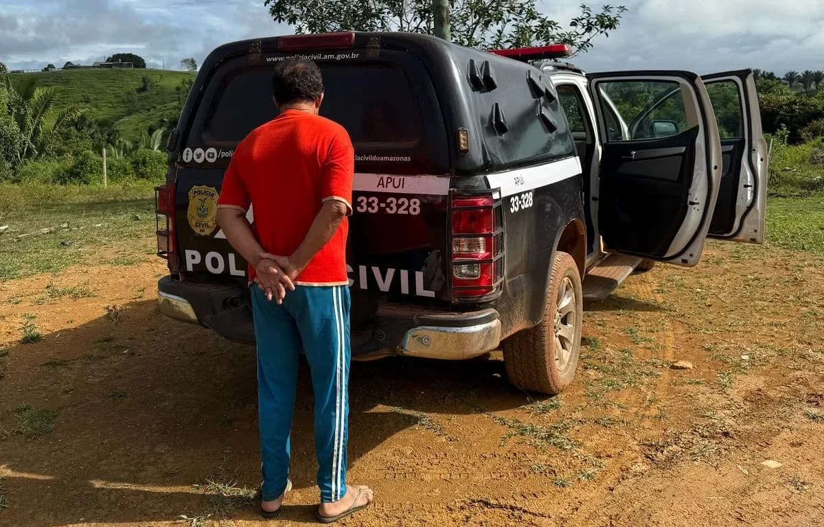 Idoso suspeito de matar rival no Pará é preso após solicitar novo RG no Amazonas