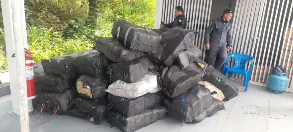 Duas toneladas de drogas são apreendidas em Fonte Boa