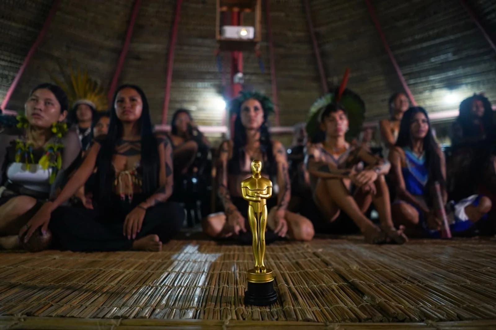 Transmissão do Oscar também é marcado pela representatividade de povos originários com a aldeia Inhaã-bé diretamente do AM