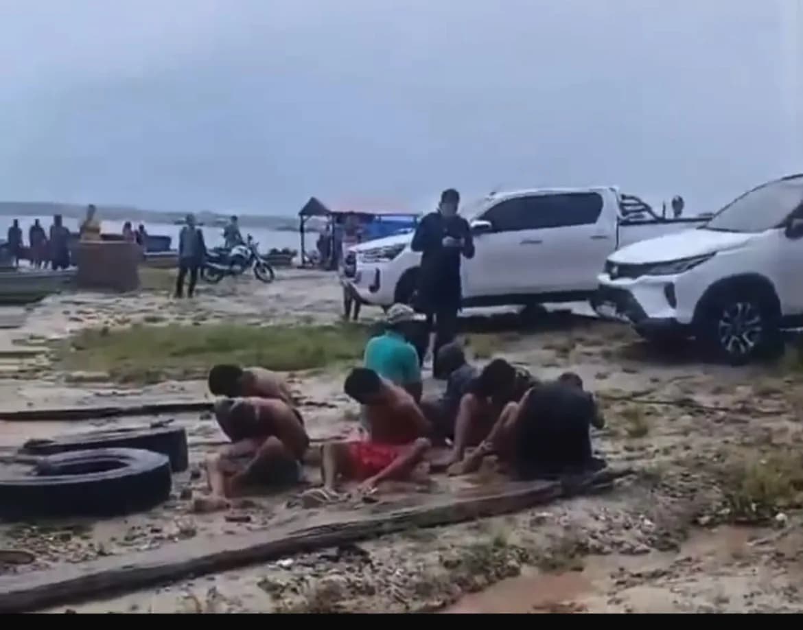 VÍDEO: Piratas são presos suspeitos de ataques a ribeirinhos no Amazonas