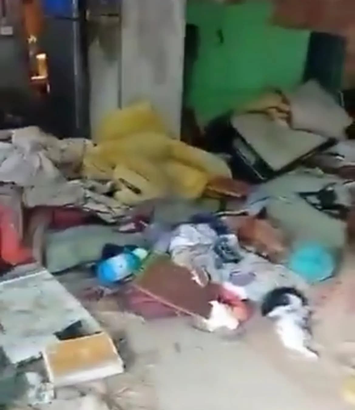 VÍDEO: Moradora mostra rastro de destruição em casa após temporal em Manaus