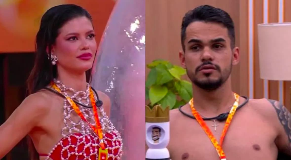 BBB 25: João Gabriel aponta romance entre Vitória Strada e sister no reality