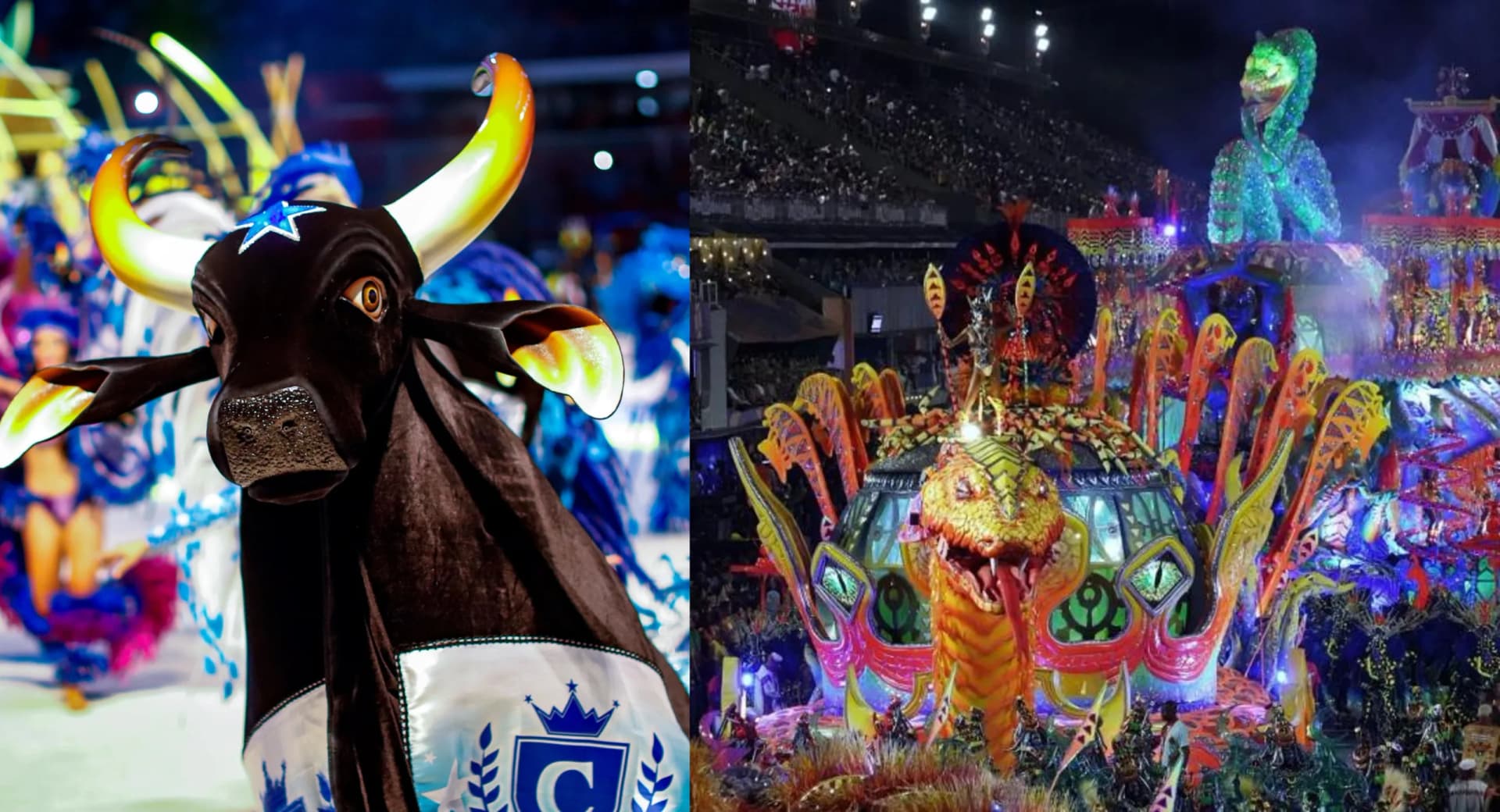 Da escola de Arte: artistas do Boi Caprichoso são campeões nos carnavais do Brasil