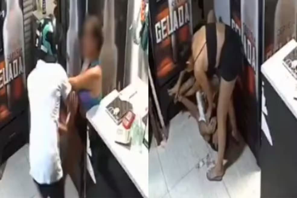 Mulheres desarmam e jogam pimenta em assaltante para impedir roubo