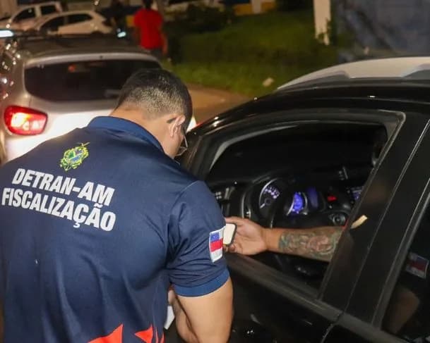 Operação Lei Seca &#8211; Carnaval: Detran-AM realiza batidas na zona Norte de Manaus durante madrugada