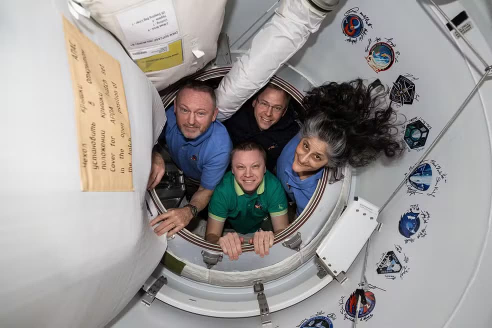 Astronautas ‘presos’ no espaço se preparam para voltar à Terra; veja cronograma
