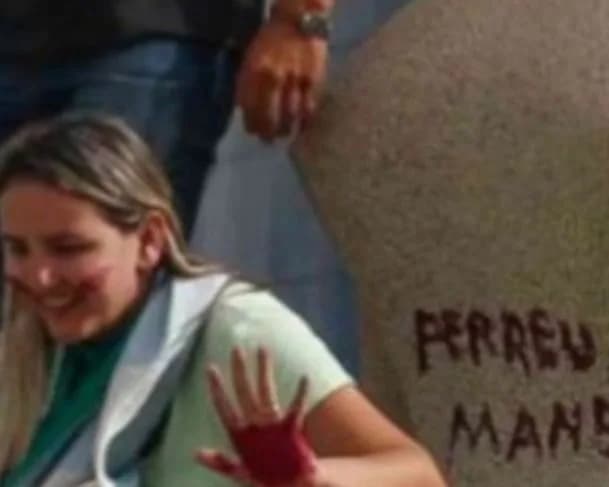 STF suspende julgamento de acusada de pichar “perdeu, mané” em estátua em Brasília