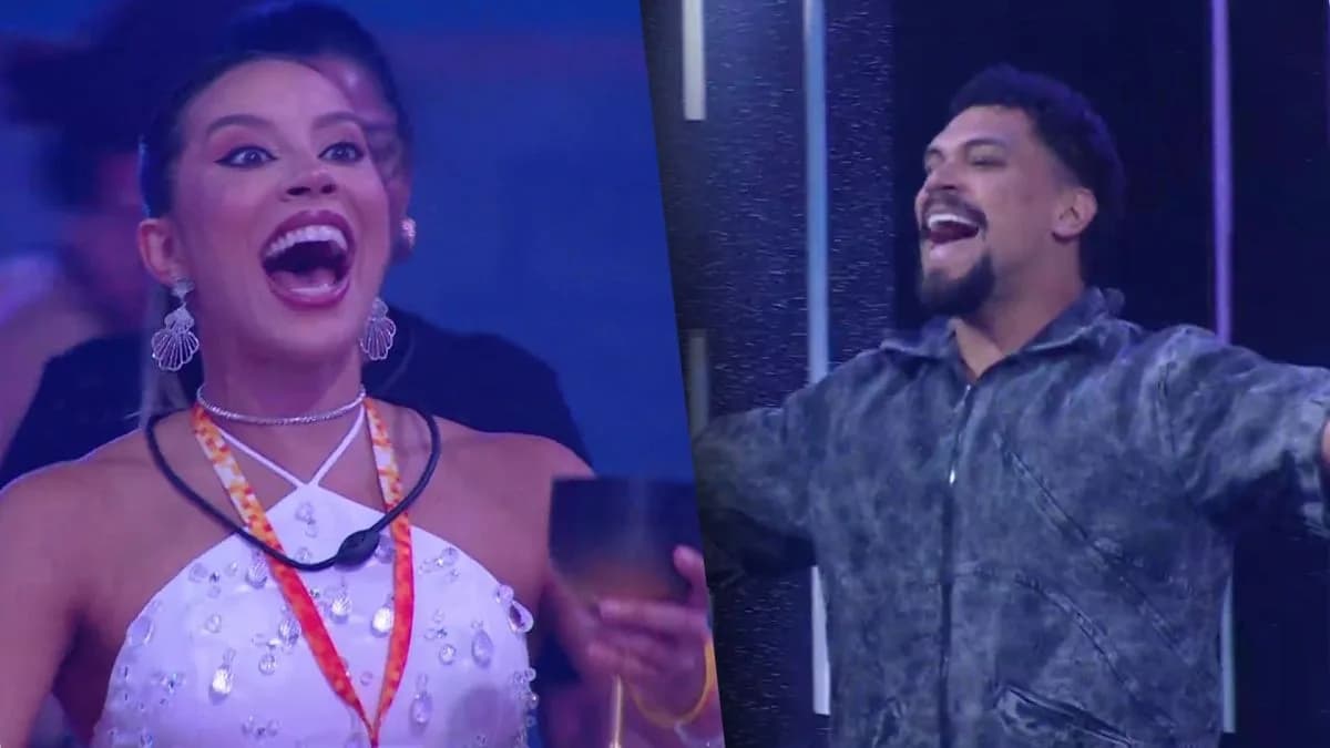 VÍDEO: Após ser barrado de festa por Renata, Vinicius completa desafio de 2h e tem volta triunfal à casa
