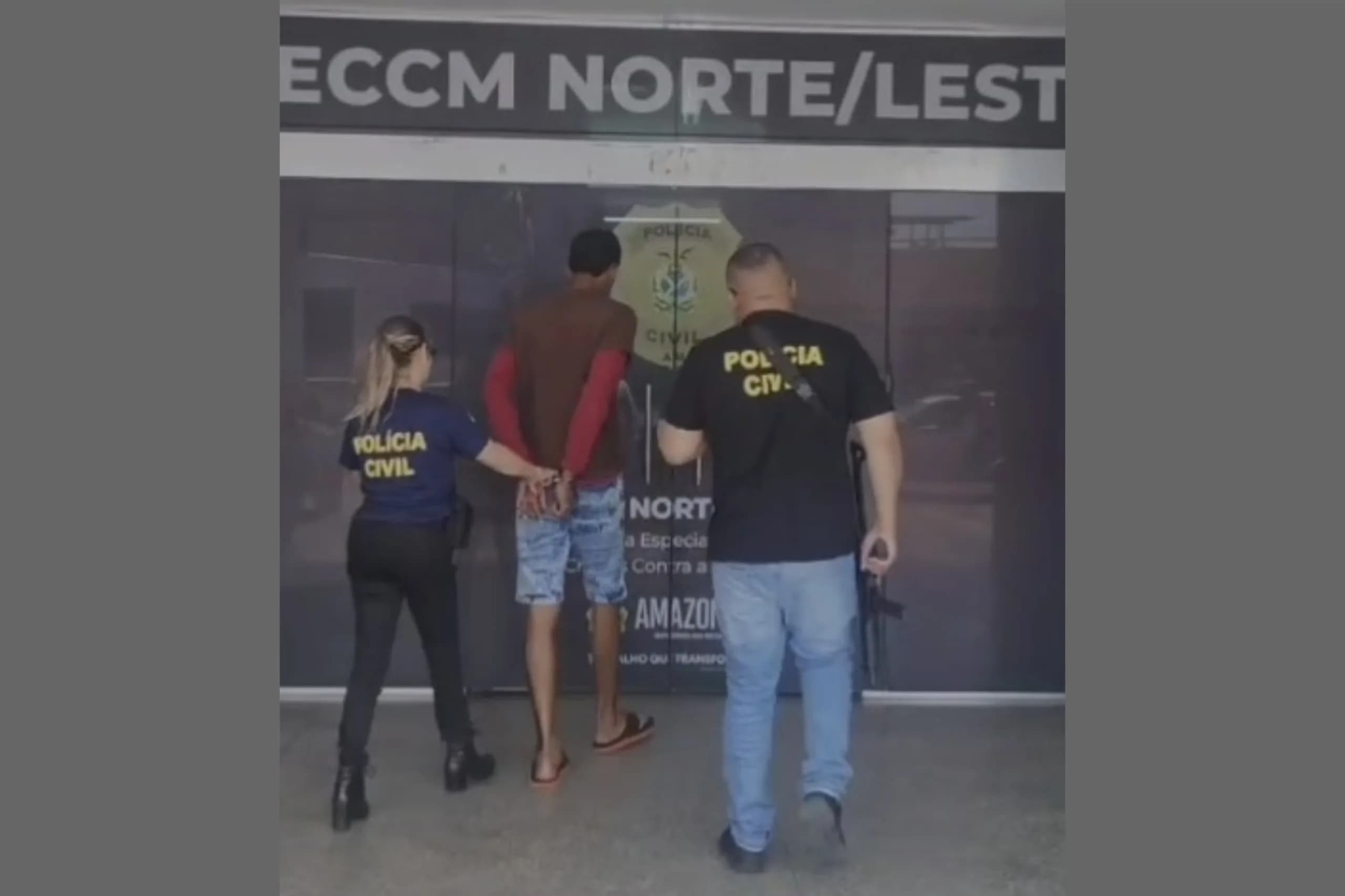 Acusado de ameaçar ex-namorada é preso por desrespeitar medida protetiva no Coroado