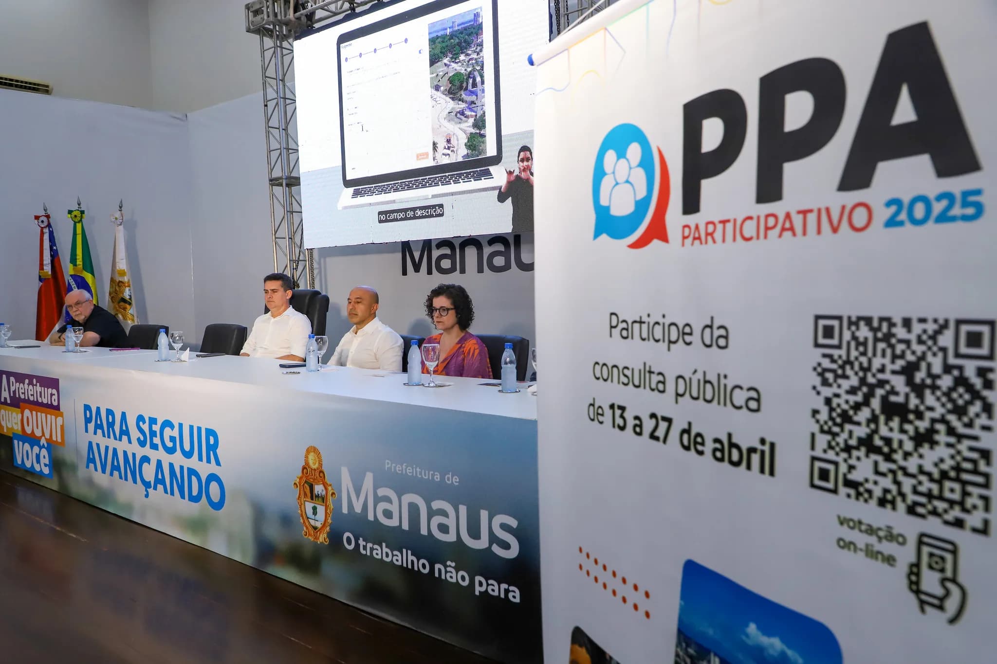 “Próximos 4 anos serão decididos através dessas informações”, diz prefeito sobre ferramenta que recebe demandas da população de Manaus