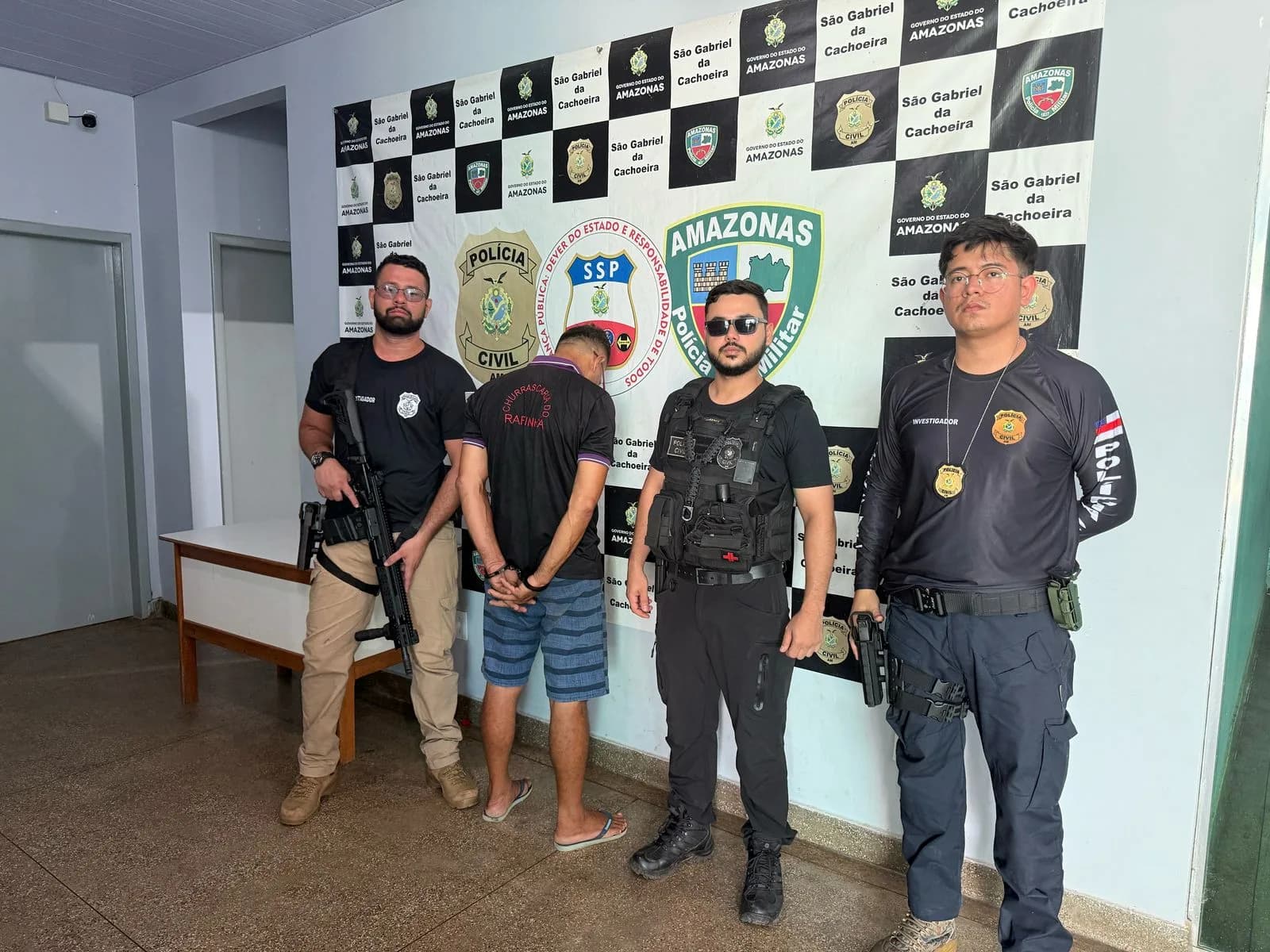 Foragido por tráfico é capturado em São Gabriel da Cachoeira após denúncia anônima