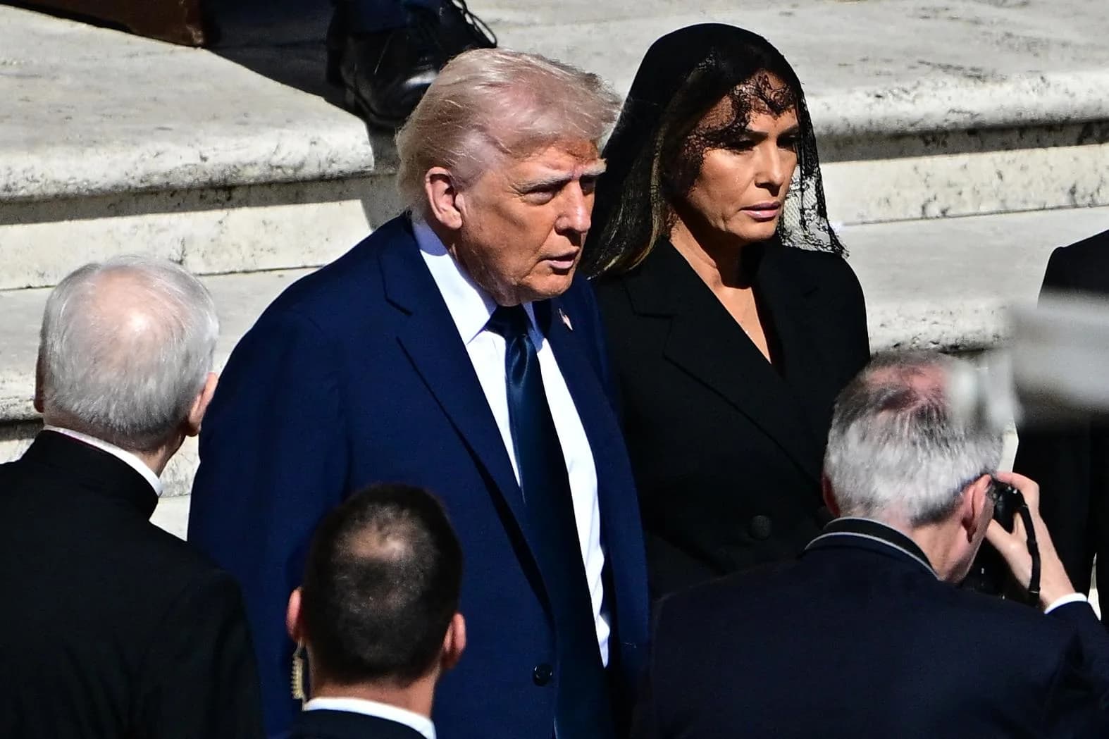 Trump - funeral do papa Francisco