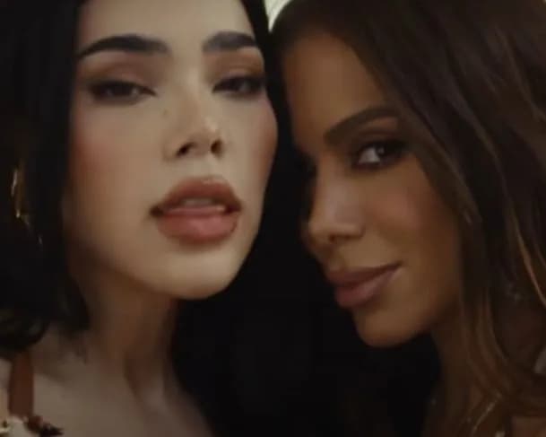 Anitta aparece nua em novo clipe em parceria com Kenia OS