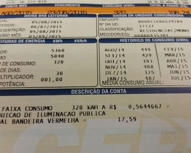 Conta de luz mais cara: Aneel anuncia bandeira tarifária amarela para o mês de maio