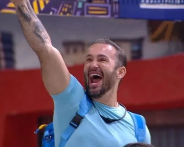BBB25: Diego Hypolito deixa o jogo com 59% dos votos