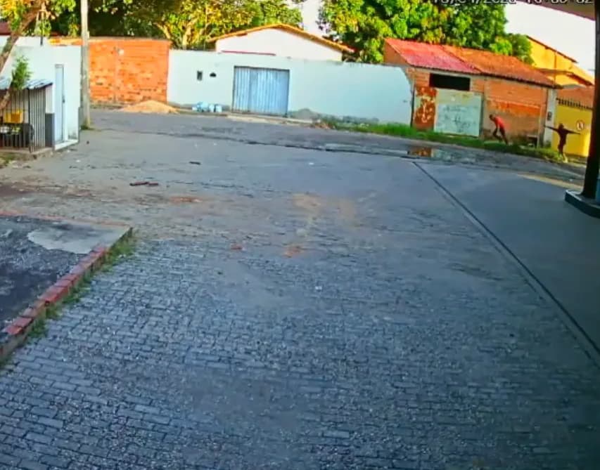 VÍDEO: frentista é executado a tiros enquanto trabalhava em posto de Teresina, no Piauí