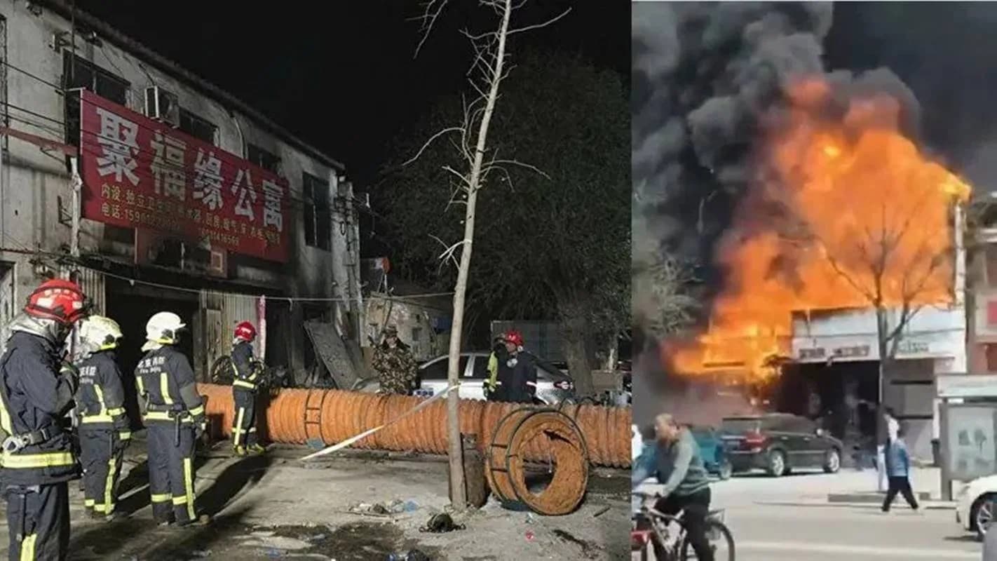 VÍDEO: Incêndio em hotel deixa 22 mortos na China