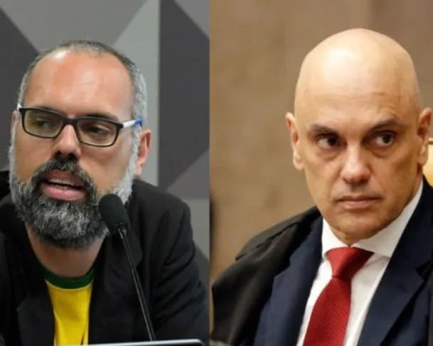 Moraes aplica multa diária de R$ 15 mil a Allan dos Santos por uso de redes sociais