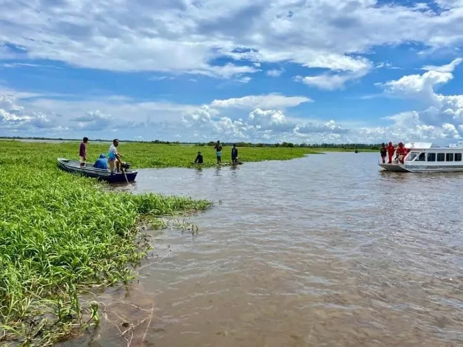 Aeronave desaparece após queda no Rio Andirá, entre Parintins e Barreirinha