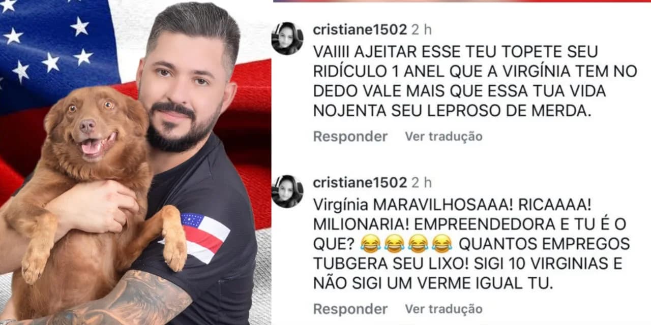 Exclusivo: “Seu leproso de merd@”, protetor ambiental sofre discurso de ódio na internet por se posicionar contra “Bets”