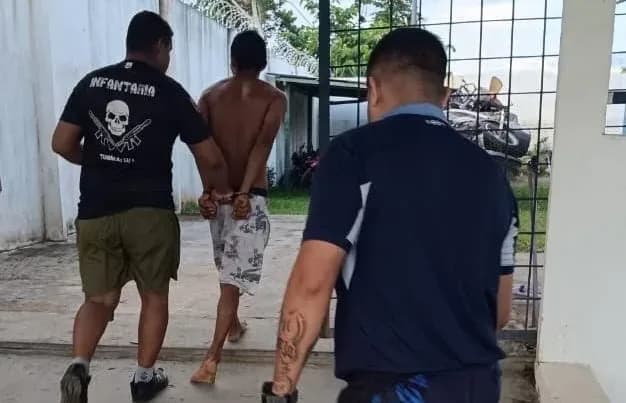 Filho é preso após invadir casa da mãe e exigir dinheiro para comprar drogas no interior do AM
