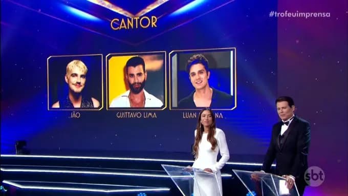 Jão vence Gustavo Lima e Luan Santana em competição de “Cantor do Ano” e web critica
